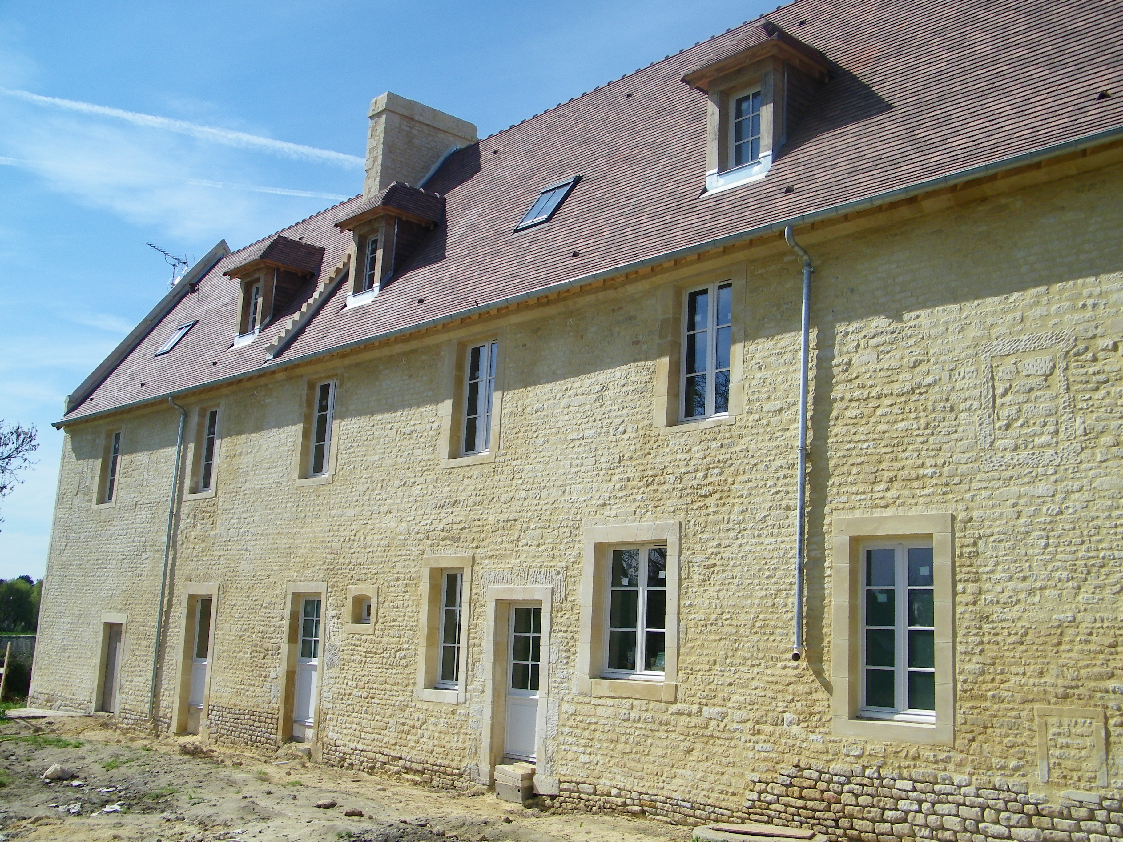 Réhabillitation de maison ancienne Braye-sur-Maulne